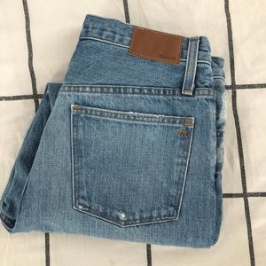 NWOT madewell paint splatter dad jeans